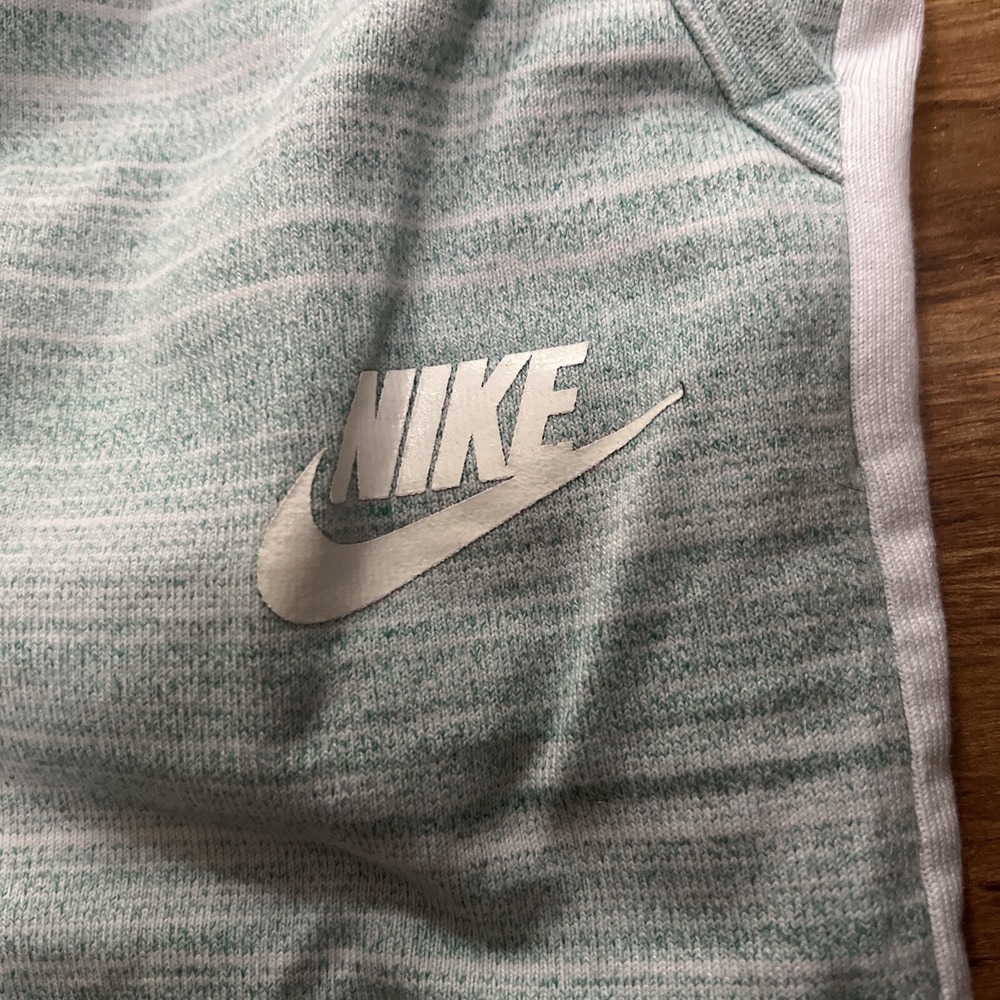 Nike NSW AV15 Shorts Knit Mint Green Men's Size S 885925-103 Nice - Picture 4 of 5